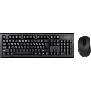 Клавиатура + мышь A4TECH BLOODY 7100N USB беспроводная черные