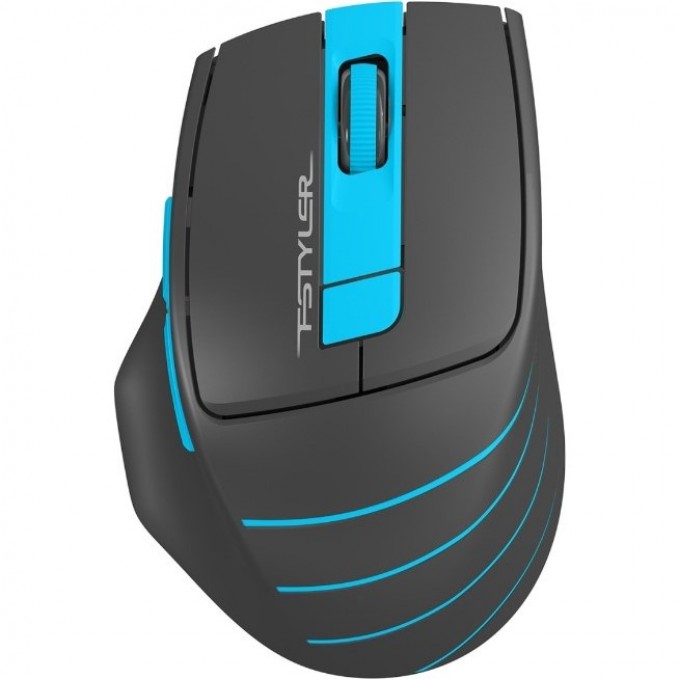 Мышь A4TECH BLOODY FSTYLER FG30 оптическая беспроводная USB серо-синяя FG30 BLUE Мышь A4TECH BLOODY FSTYLER FG30 оптическая беспроводная USB серо-синяя FG30 BLUE