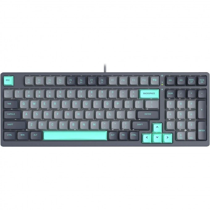 Клавиатура A4TECH FSTYLER USB FOR GAMER LED FS300 механическая черный/серый FS300 PANDA ROCK Клавиатура A4TECH FSTYLER USB FOR GAMER LED FS300 механическая черный/серый FS300 PANDA ROCK